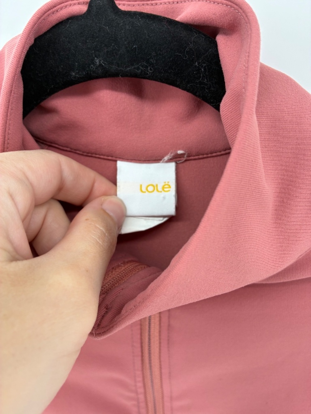 Lole Pink Casual Jacket with Collared Neckline - Picture 3 of 11
